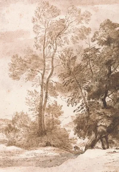Trees And Deer