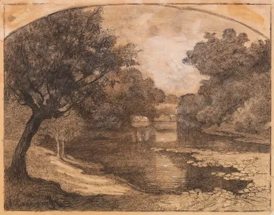 Trees On The Lakeshore
