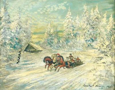 Troika Dans La Neige