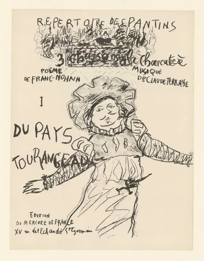 Trois Chansons A La Charcutiere Du Pays Tourangeau