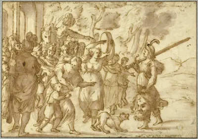 Truimph Of David Over Goliath