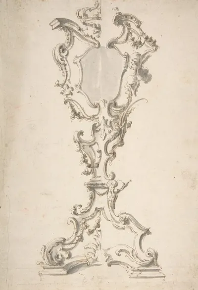 Two Alternative Designs For A Mirror Stand