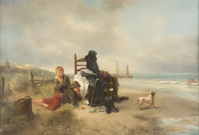 Two Boys At The Beach