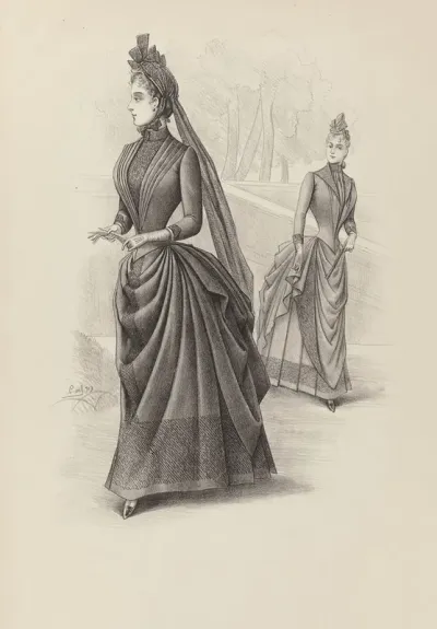 Two Ladies Walking
