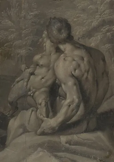 Two Male Nudes 2
