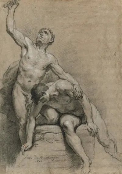 Two Male Nudes