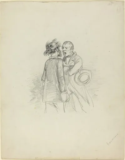 Two Men Arguing