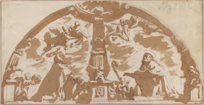 Two Saints In Adoration