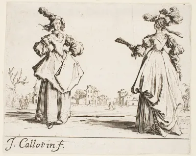 Two Standing Women