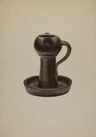 Two Wick Lamp