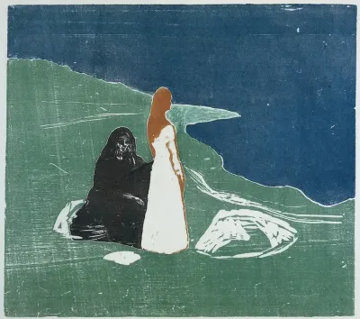 Two Women On The Shore