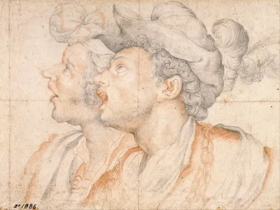 Two Youths Heads