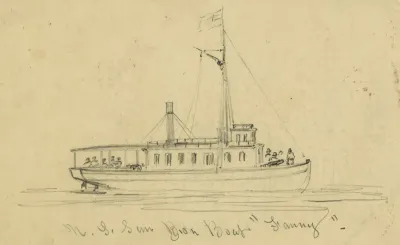 U S Gun Boat Fanny