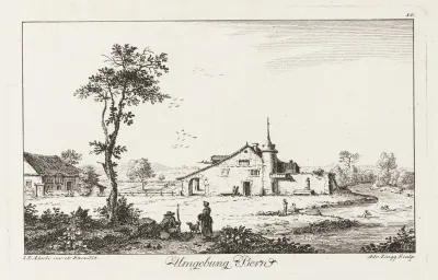 Umgebung Bern Landschaft Mit Bauernhaus