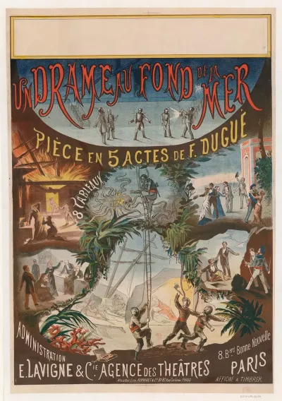 Un Drame Au Fond De La Mer Piece En 5 Actes De F Dugue