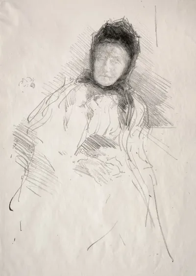 Unfinished Sketch Of Lady Haden