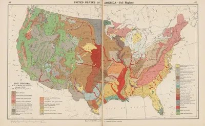 United States Of America Soil Regions
