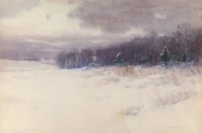 Untitled Winter Landscape New Jersey