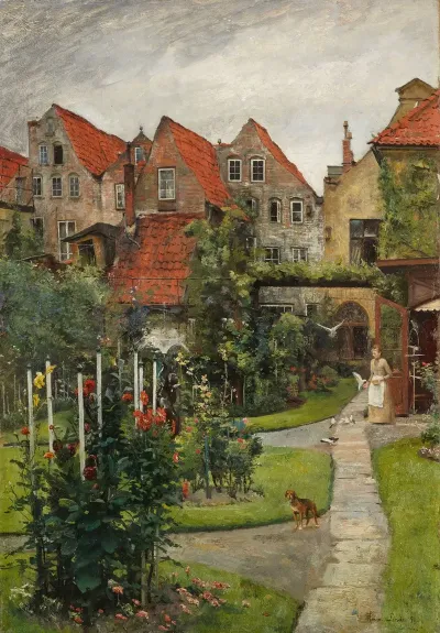 Urban Garden In Lubeck Johannisstrasse 64
