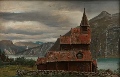 Urnes Stave Church In Sogn