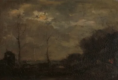 Vaart Bij Maanlicht
