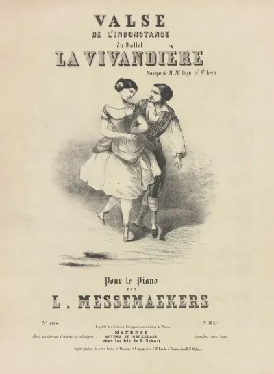 Valse De Linconstance Du Ballet La Vivandiere