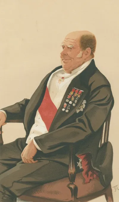Vanity Fair Military And Navy Little Harry Admiral The Hon Sir Henry Keppel April 22 1876