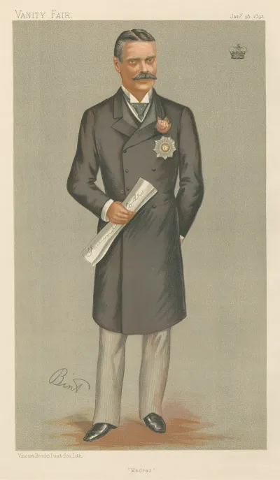 Vanity Fair Politicians Madras Lord Wenlock 28 January 1893