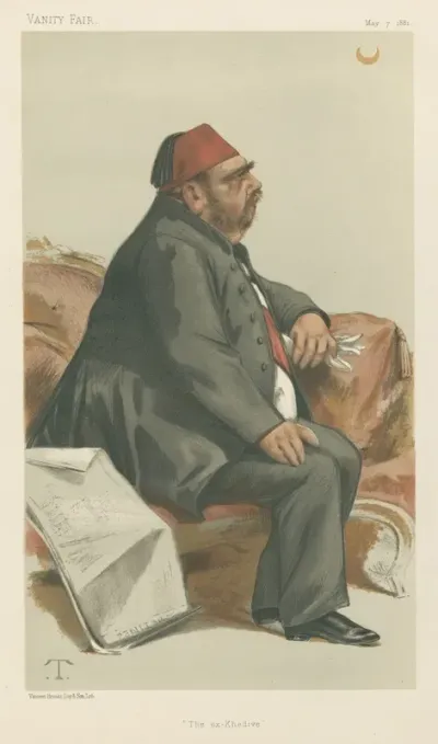 Vanity Fair Royalty The Ex Khedive His Highness Ismail Pacha May 7 1881