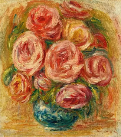 Vase De Roses
