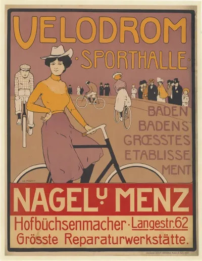 Velodrom Sporthalle Baden Badens Groesstes Etablissement Nagel U Menz