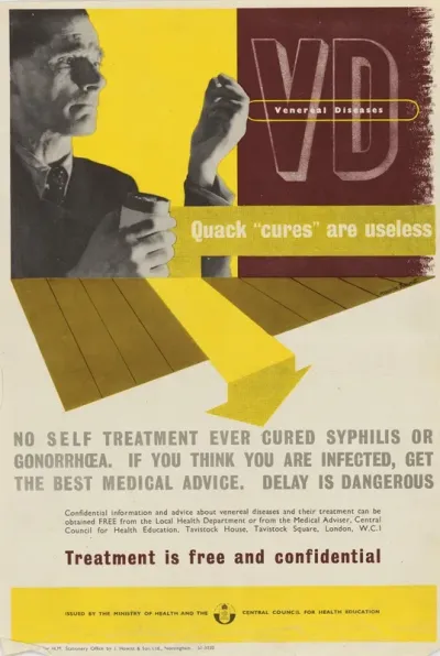 Venereal Diseases Quack Cures Are Useless