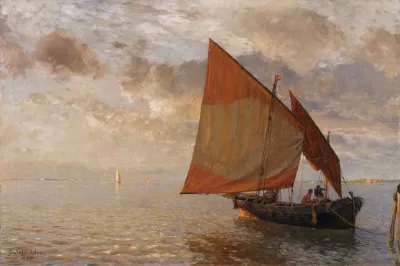 Venezianisches Fischerboot