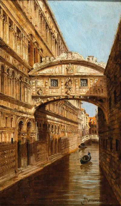 Venice Le Ponte Dei Sospiri Venezia