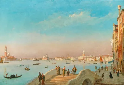 Venice The Riva Degli Schiavoni