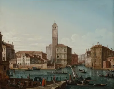 Venice With The Grand Canal S Geremia And The Entrance To The Cannaregio