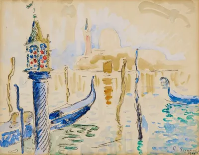 Venise Fanal Du Traghetto