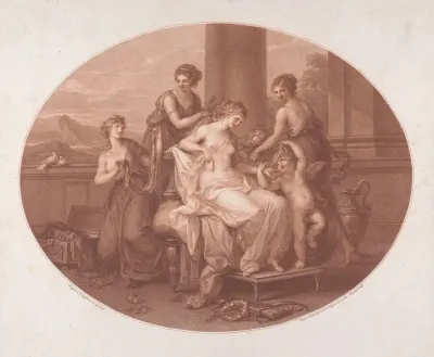 Venus Attired By The Graces