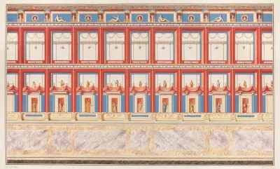 Vestigia Delle Terme Di Tito Wall Ornamentation In Room 15