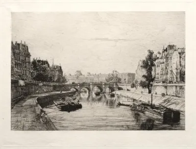 View From Pont St Michel