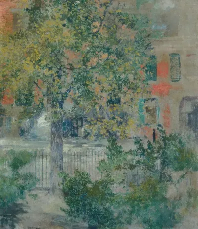 View From The Artists Window Grove Street