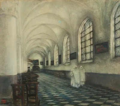 View Of A Premonstratensian Monastery