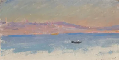 View Of Constantinople From The Journey To Constantinople 4