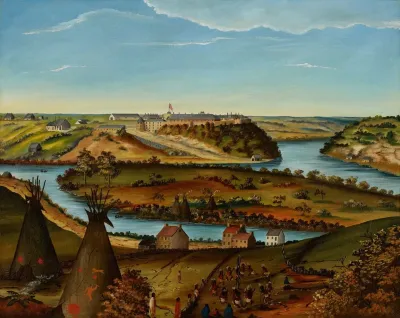 View Of Fort Snelling