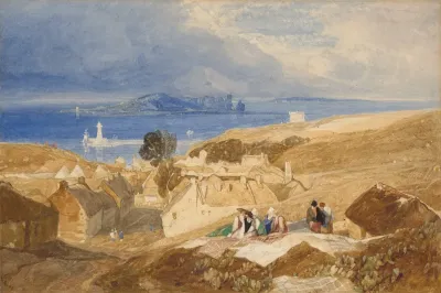 View Of Howth And Irelands Eye