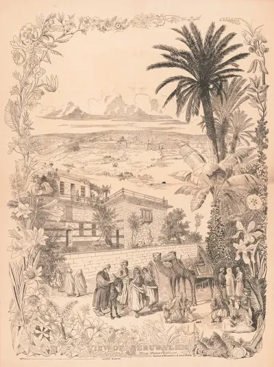 View Of Jerusalem From Mount Olivet