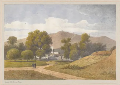 View Of Monte Testaccio In Rome