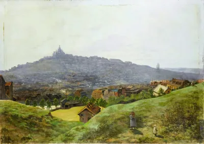 View Of Montmartre Paris