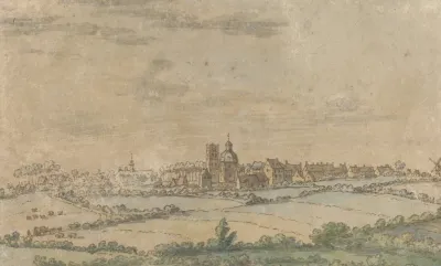 View Of Scherpenheuvel Flemish Brabant