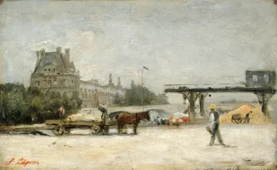 View Of The Louvre